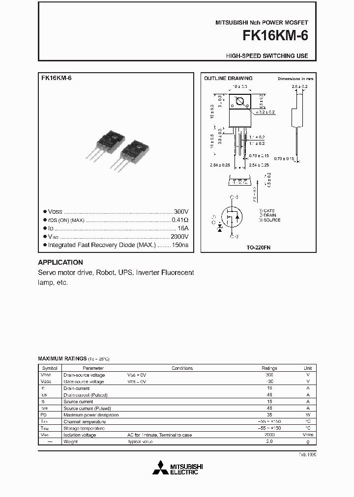 FK16KM-6_1240517.PDF Datasheet
