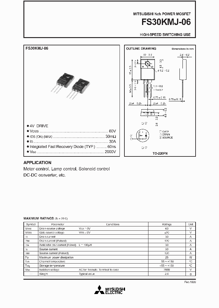 FS30KMJ-06_1242544.PDF Datasheet