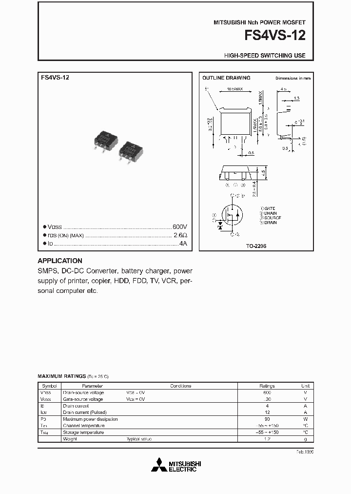 FS4VS-12_1242610.PDF Datasheet