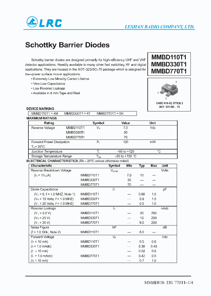 MMBD770T1_1281170.PDF Datasheet