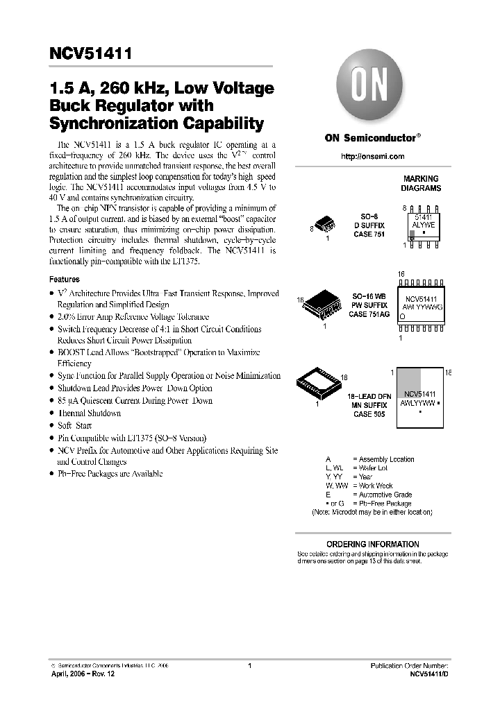 NCV51411DR2_707972.PDF Datasheet