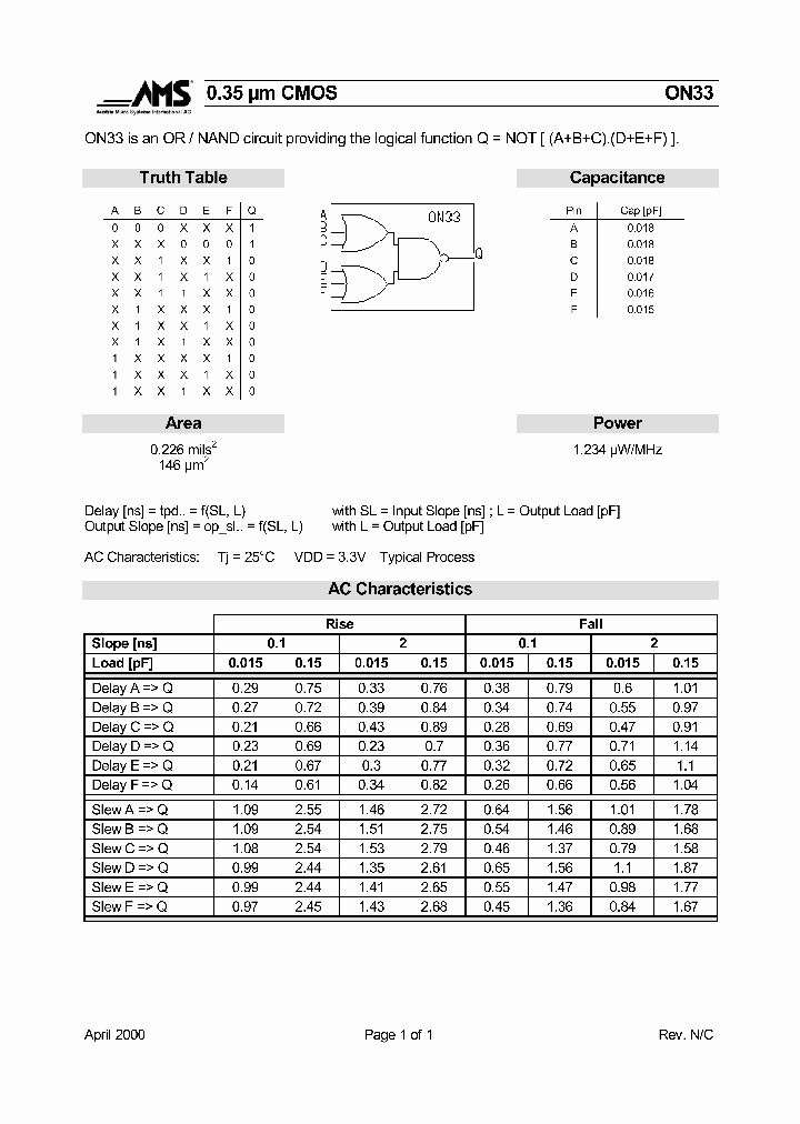 ON33_1292013.PDF Datasheet