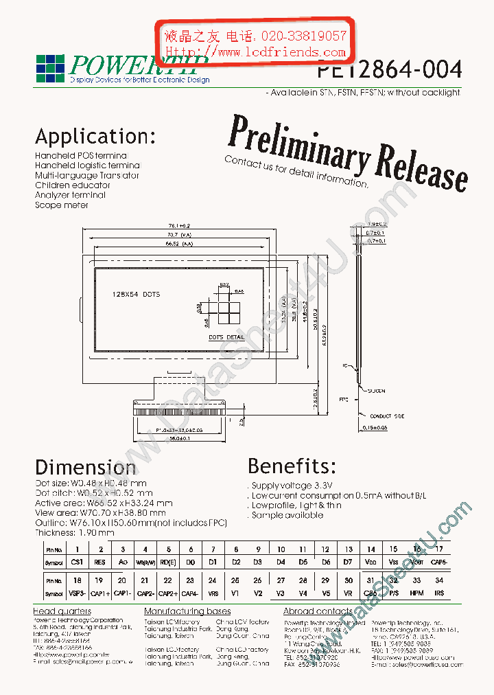 PE12864004_1189269.PDF Datasheet