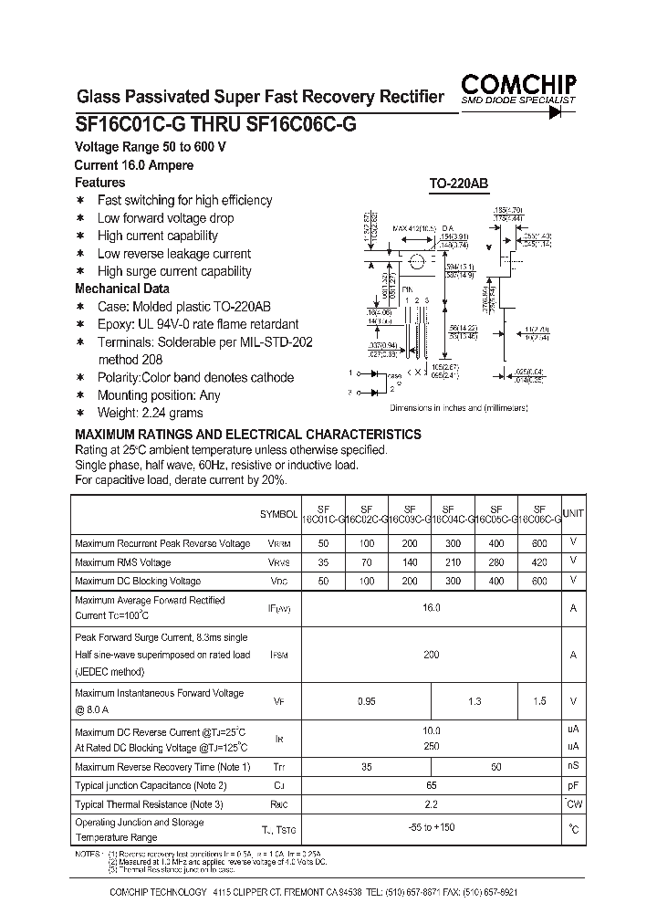 SF16C03C-G_1055491.PDF Datasheet
