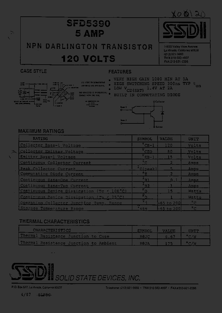 SFD5390_1307416.PDF Datasheet