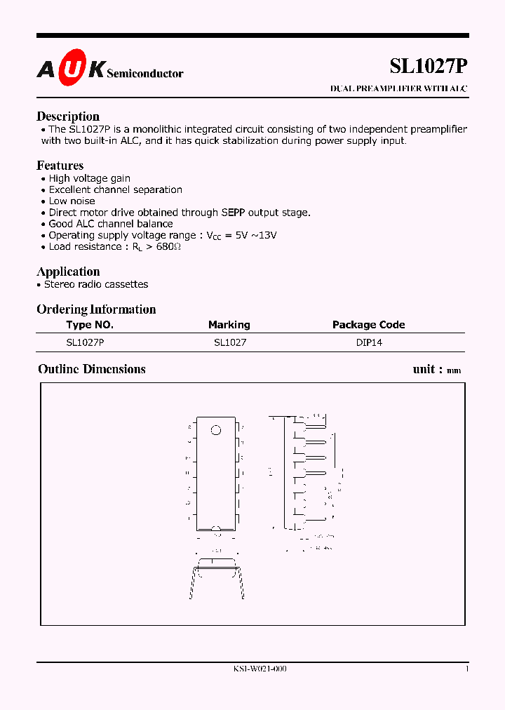 SL1027P_1309954.PDF Datasheet