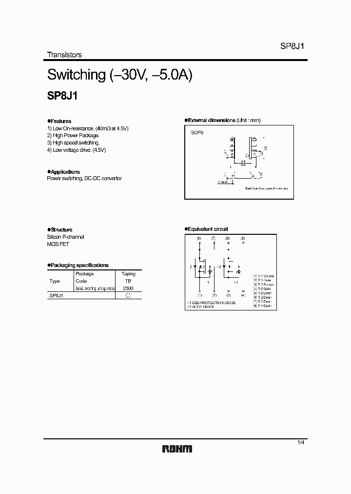 SP8J1_1315265.PDF Datasheet