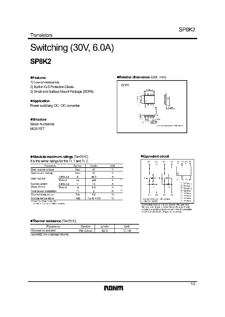 SP8K2_1315269.PDF Datasheet