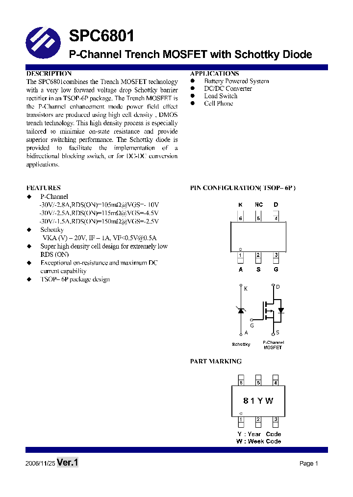 SPC6801ST6RG_1315347.PDF Datasheet