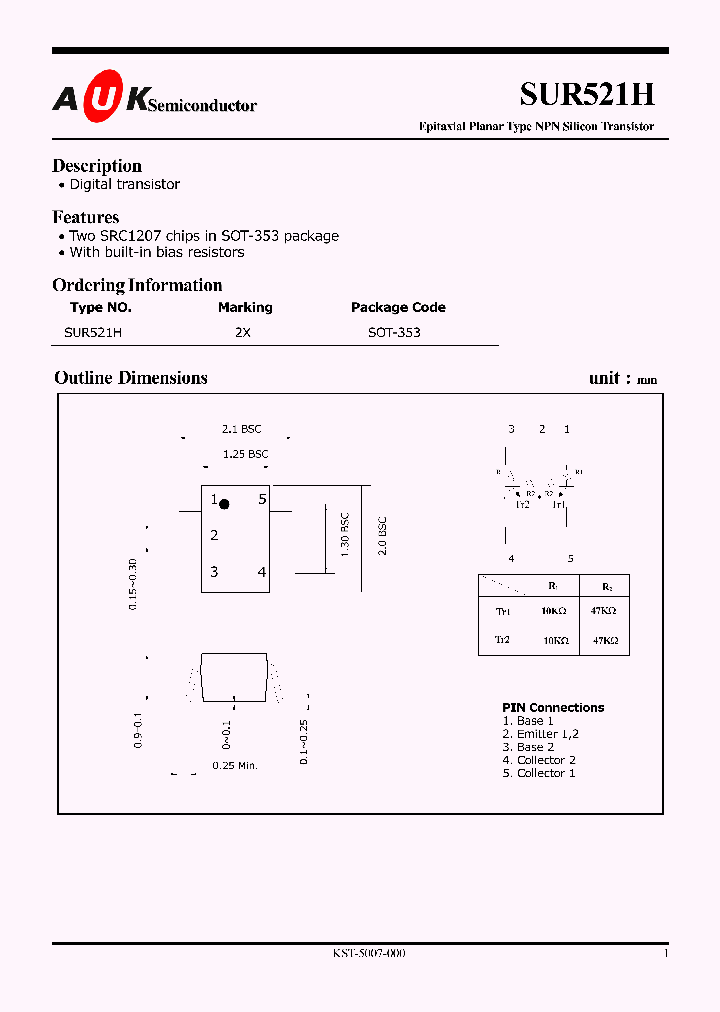 SUR521H_1319905.PDF Datasheet