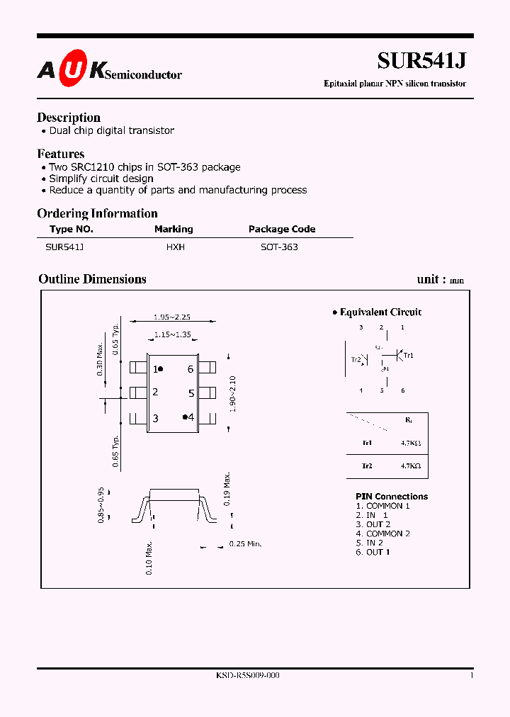 SUR541J_1176465.PDF Datasheet