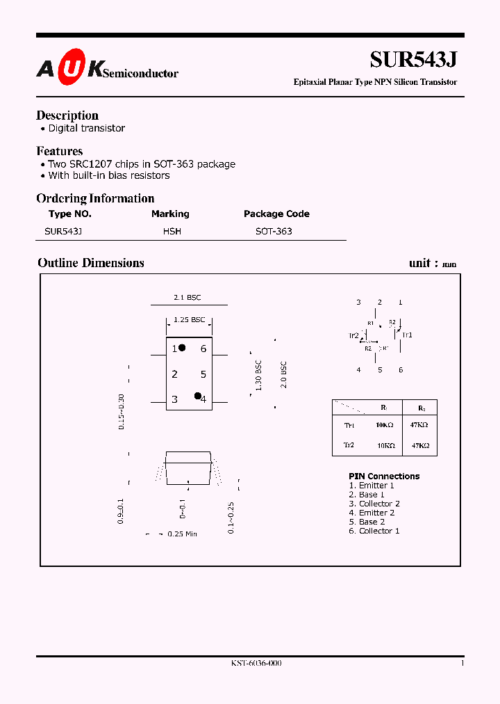 SUR543J_1319920.PDF Datasheet