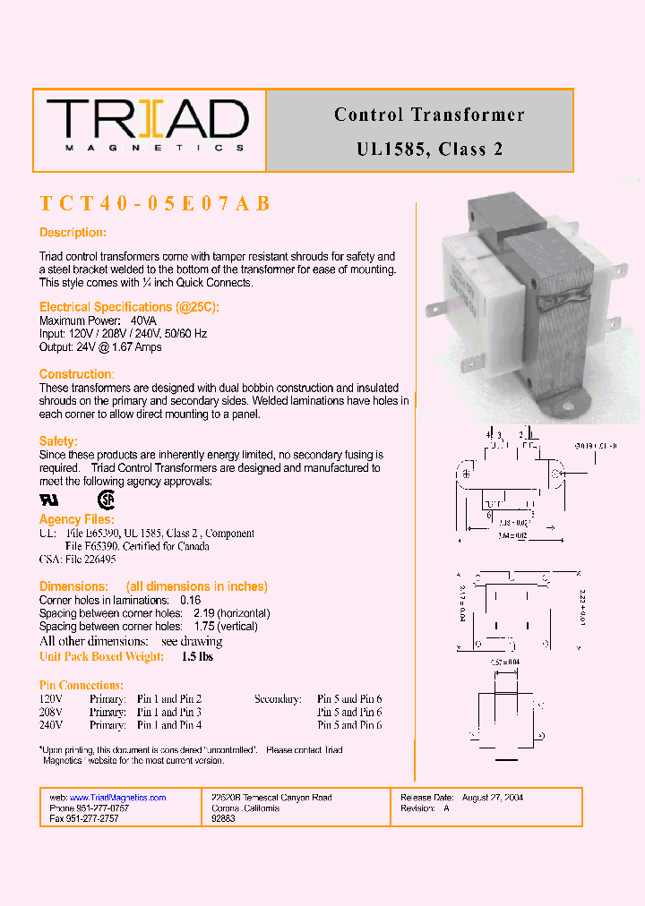 TCT40-05E07AB_1323164.PDF Datasheet