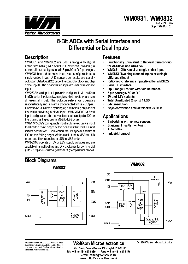 WM0831LCD_925780.PDF Datasheet