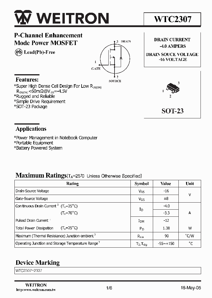 WTC2307_1088251.PDF Datasheet