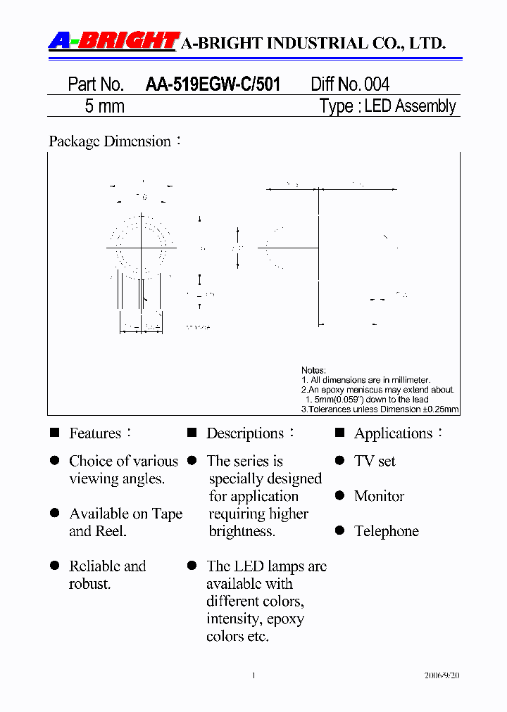 AA-519EGW-C-501_4136180.PDF Datasheet