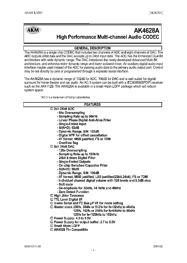 AK4628AVQ_4122762.PDF Datasheet