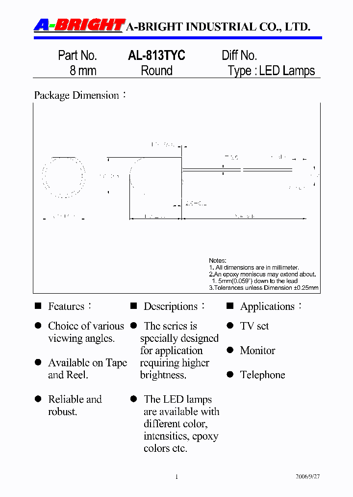 AL-813TYC_4143704.PDF Datasheet