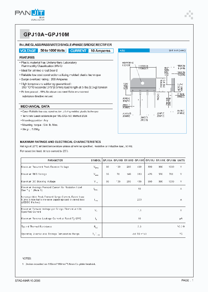 GPJ10A_4120631.PDF Datasheet