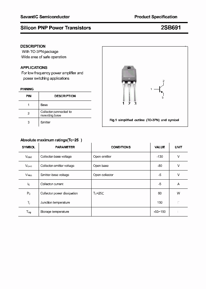 2SB691_4386539.PDF Datasheet