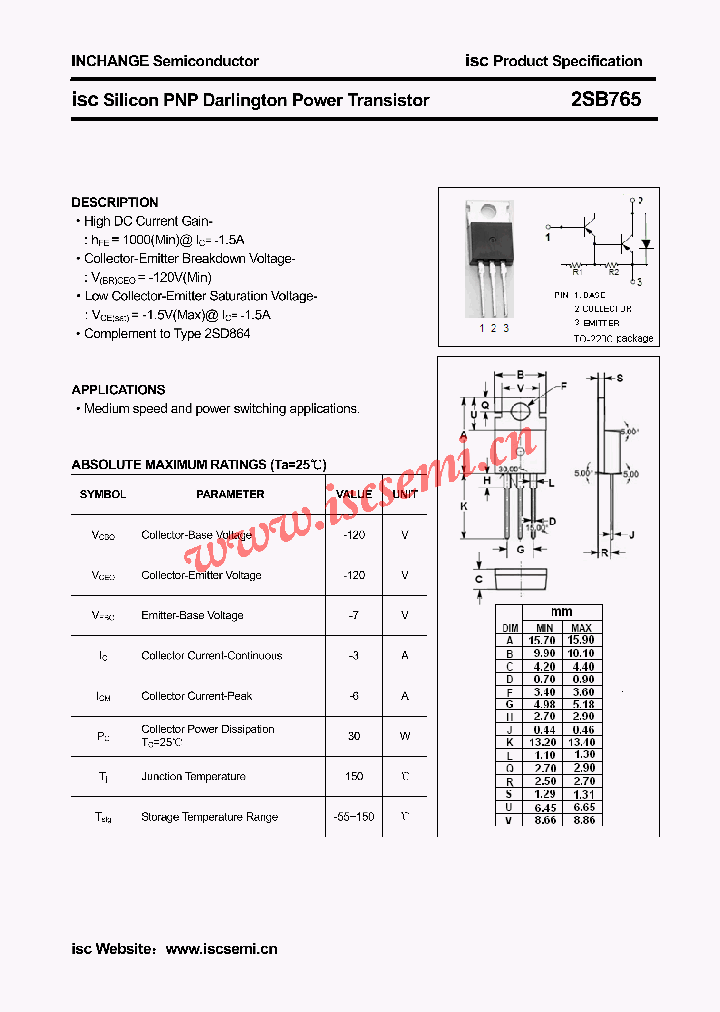 2SB765_4393872.PDF Datasheet