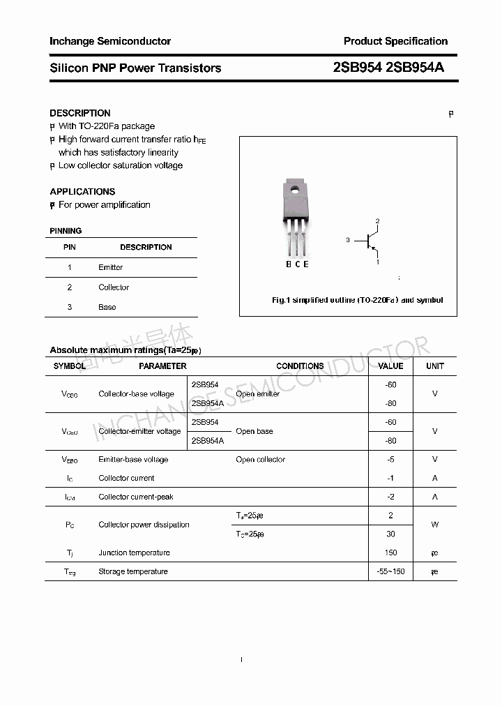 2SB954_4297018.PDF Datasheet