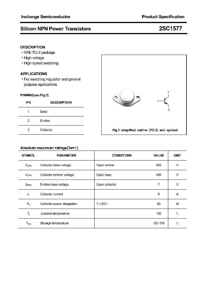 2SC1577_4376760.PDF Datasheet