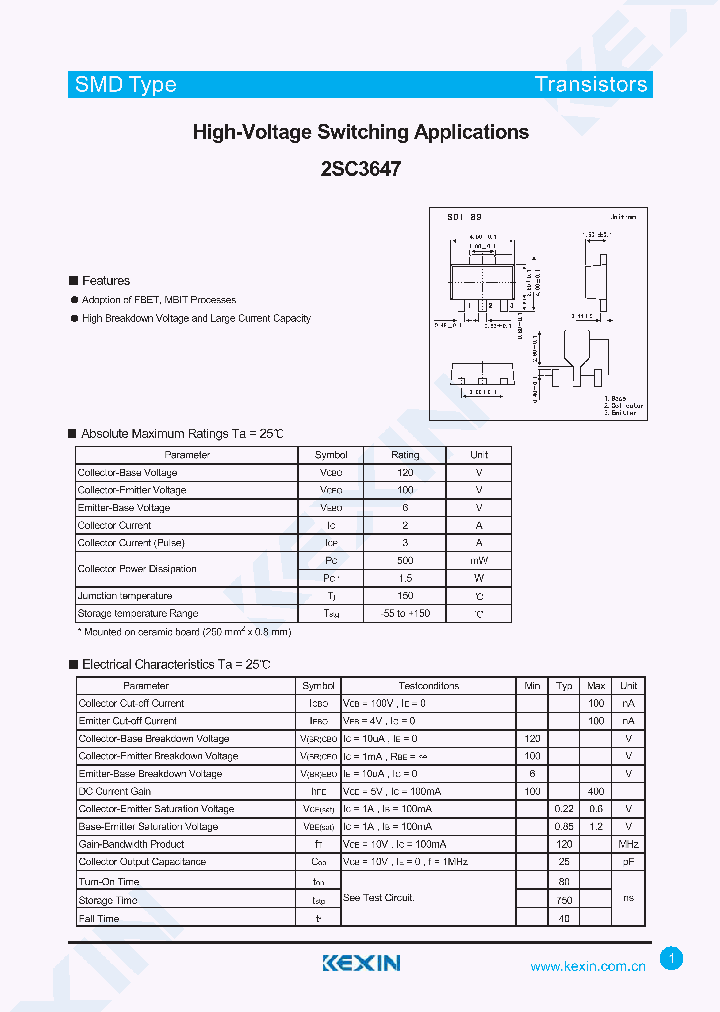 2SC3647_4319708.PDF Datasheet