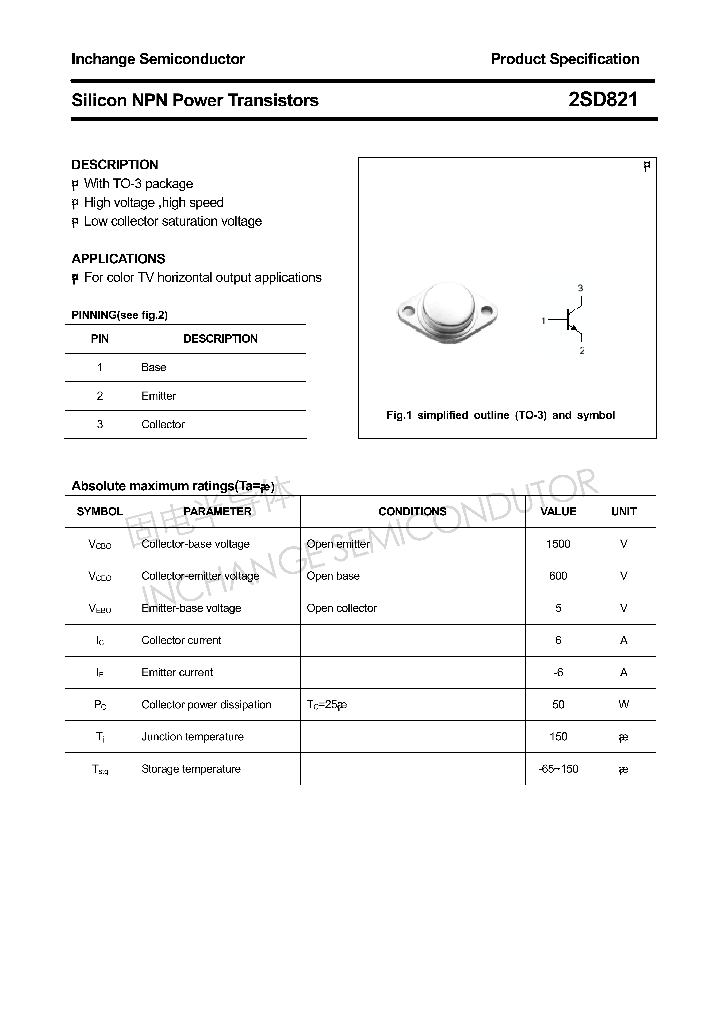 2SD821_4305714.PDF Datasheet