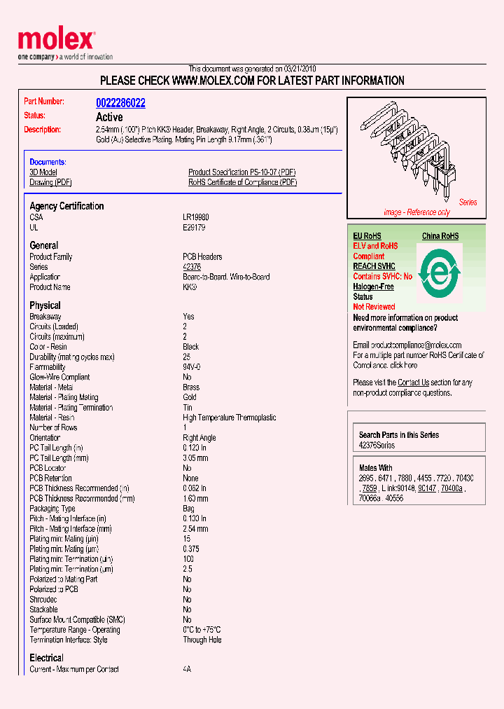 42376-0037_4886769.PDF Datasheet