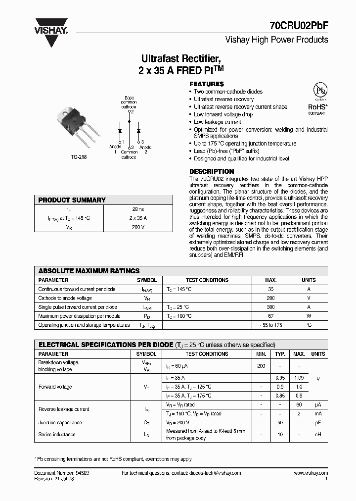 70CRU02PBF_4380773.PDF Datasheet