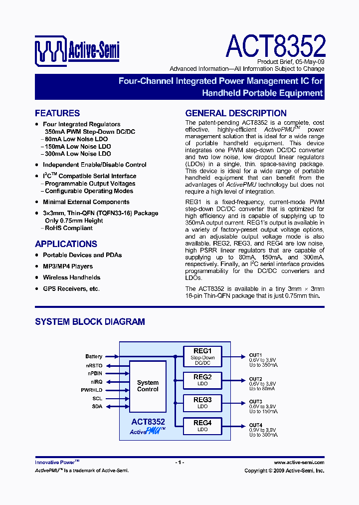 ACT8352_4554178.PDF Datasheet