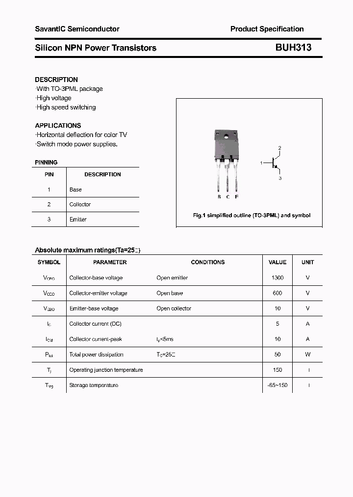 BUH313_4672957.PDF Datasheet