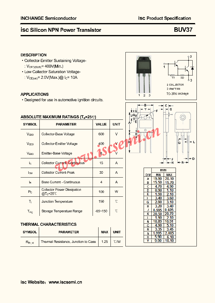 BUV37_4467075.PDF Datasheet