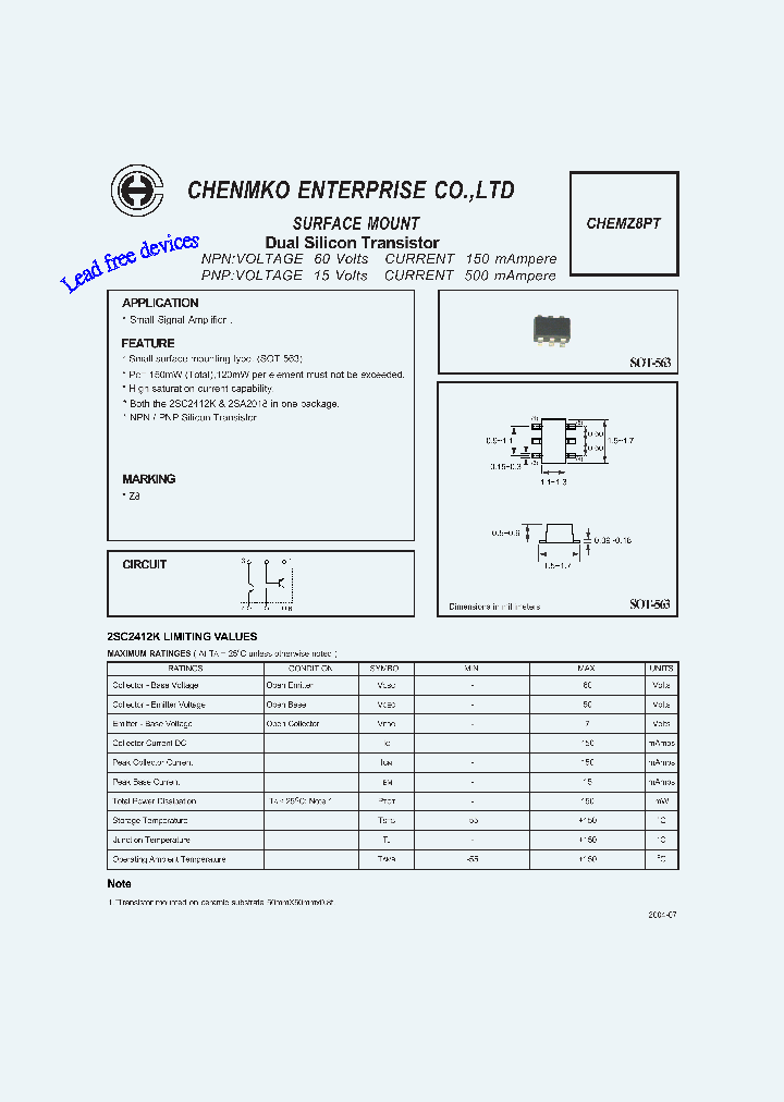 CHEMZ8PT_4540593.PDF Datasheet