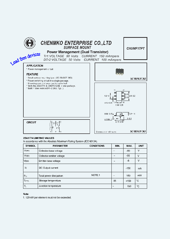 CHUMF17PT_4567486.PDF Datasheet