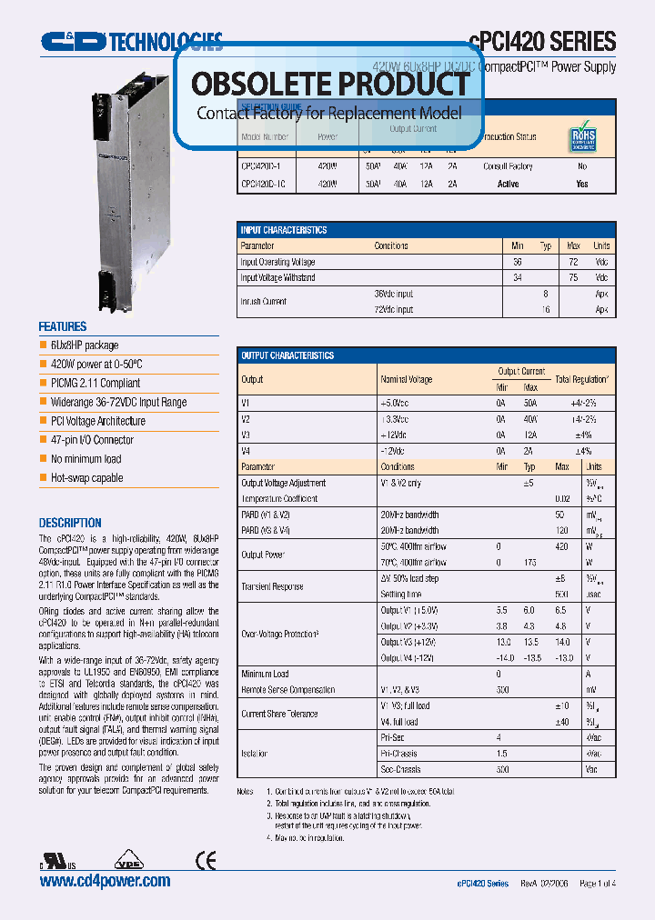 CPCI420D-1_4418792.PDF Datasheet