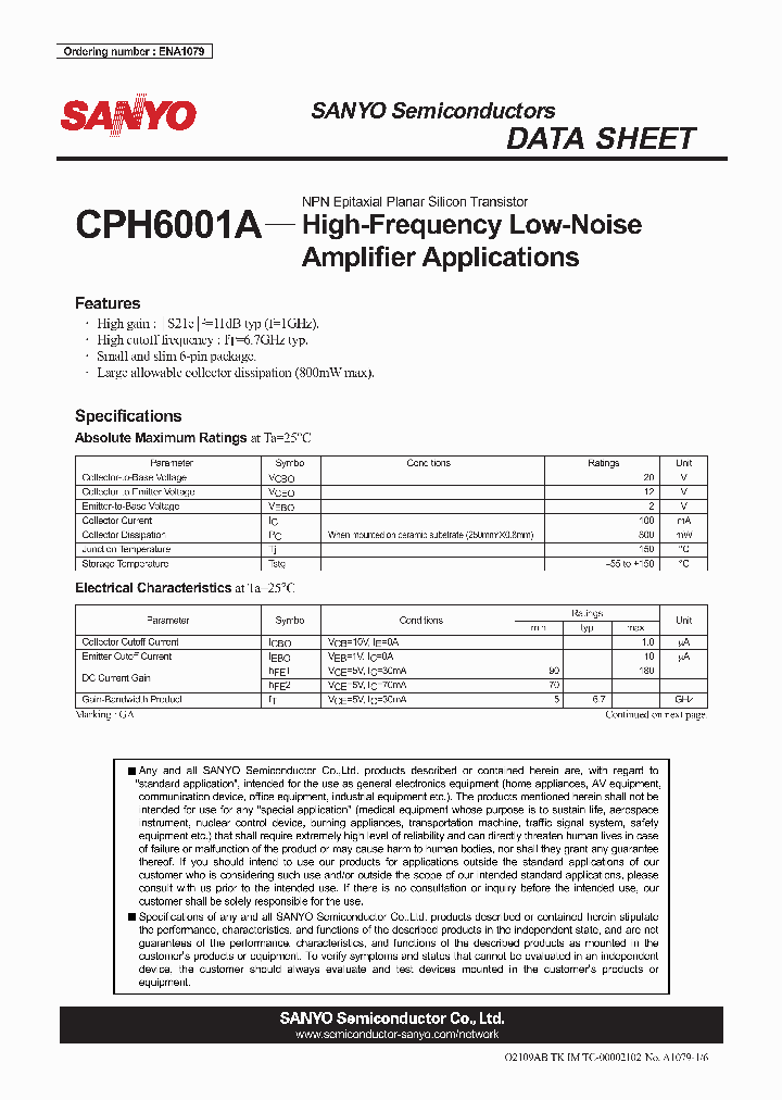 CPH6001A_4566345.PDF Datasheet