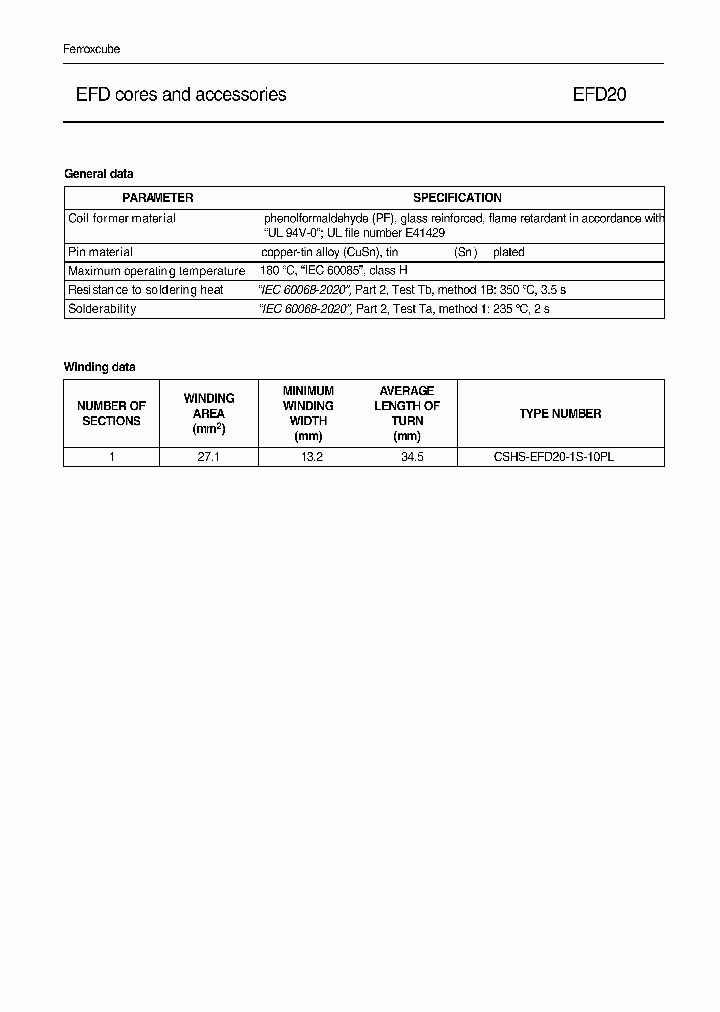 CSHS-EFD20-1S-10PL_4604296.PDF Datasheet