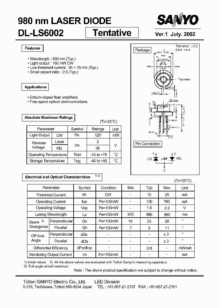 DL-LS6002_4211764.PDF Datasheet