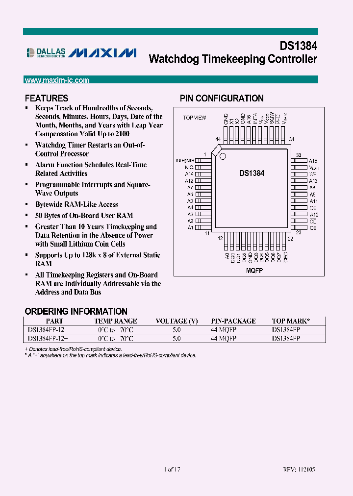 DS1384FP-12_4249663.PDF Datasheet