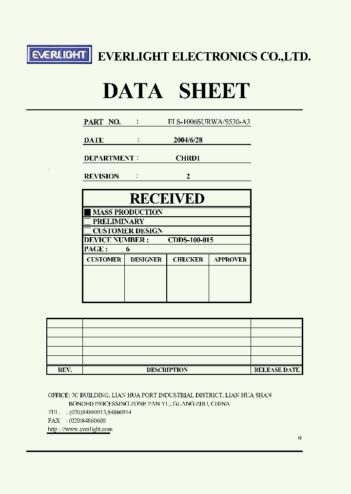 ELS-1006SURWAS530-A3_4638747.PDF Datasheet