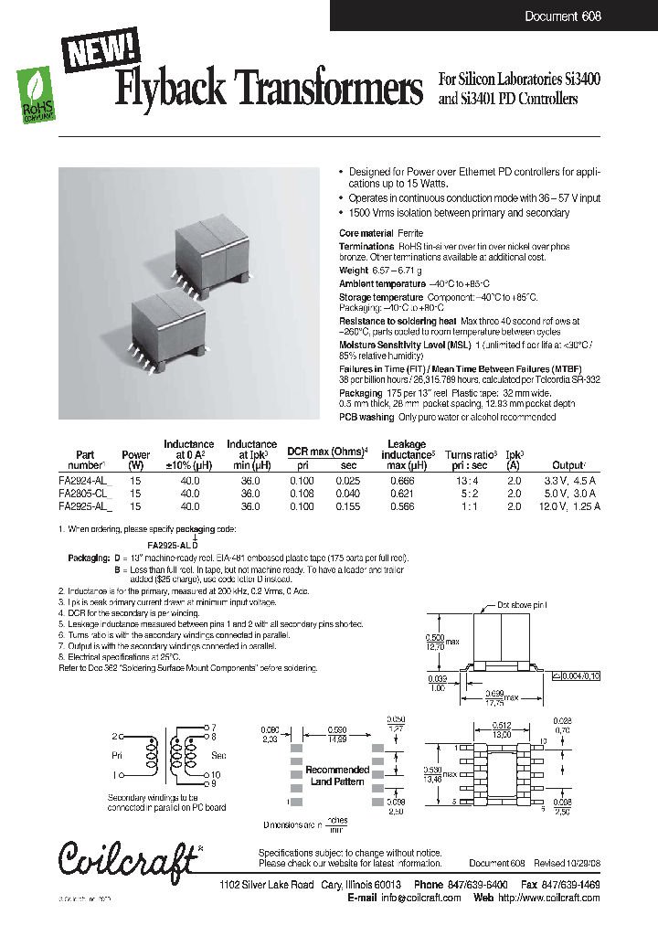 FA2925-AL_4539629.PDF Datasheet