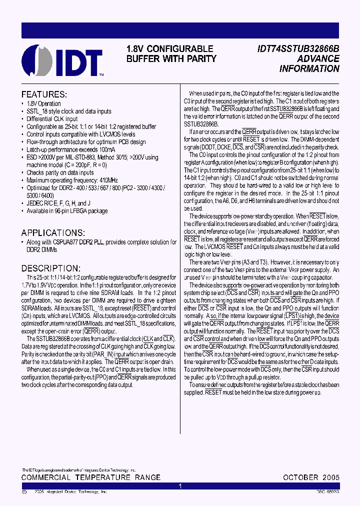 IDT74SSTUB32866BBFG_4201018.PDF Datasheet