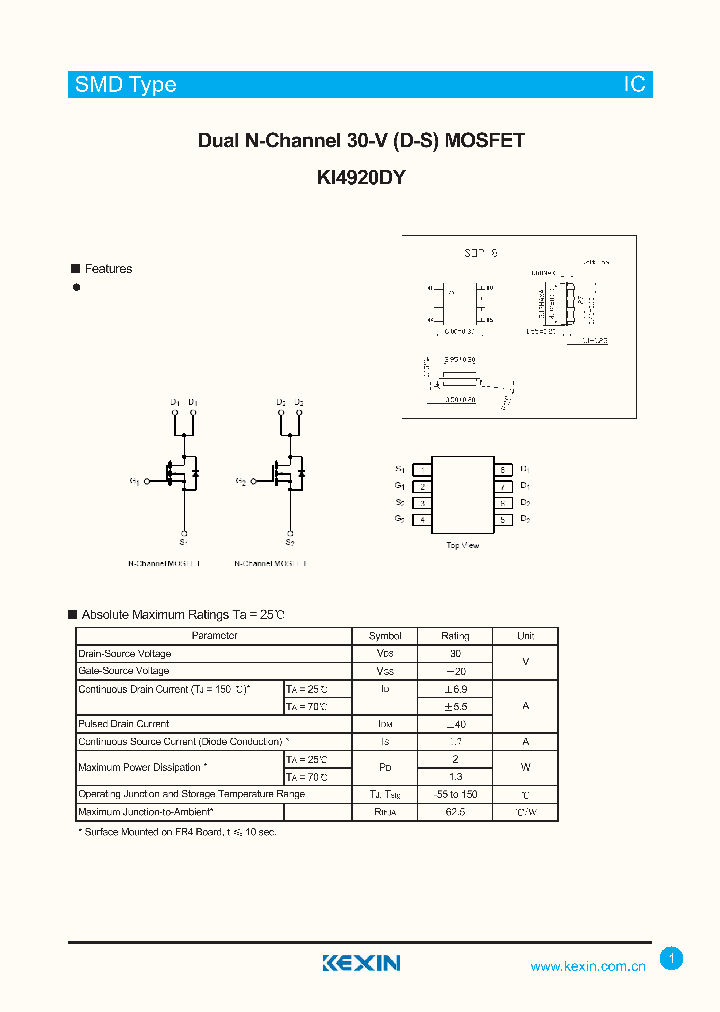 KI4920DY_4367456.PDF Datasheet