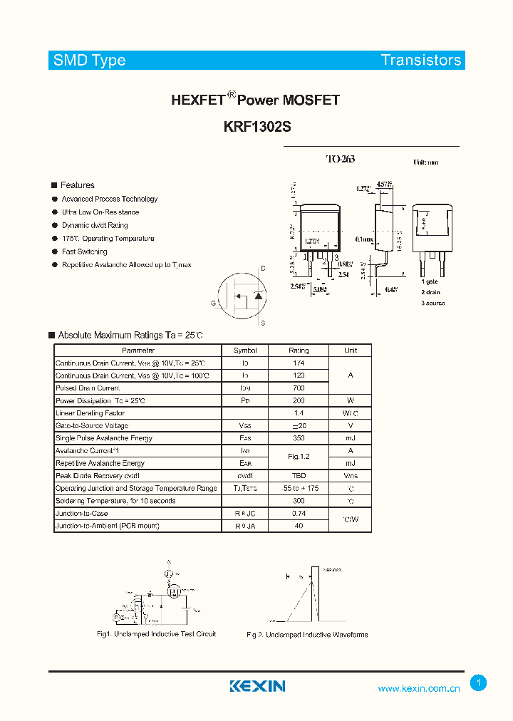 KRF1302S_4304611.PDF Datasheet