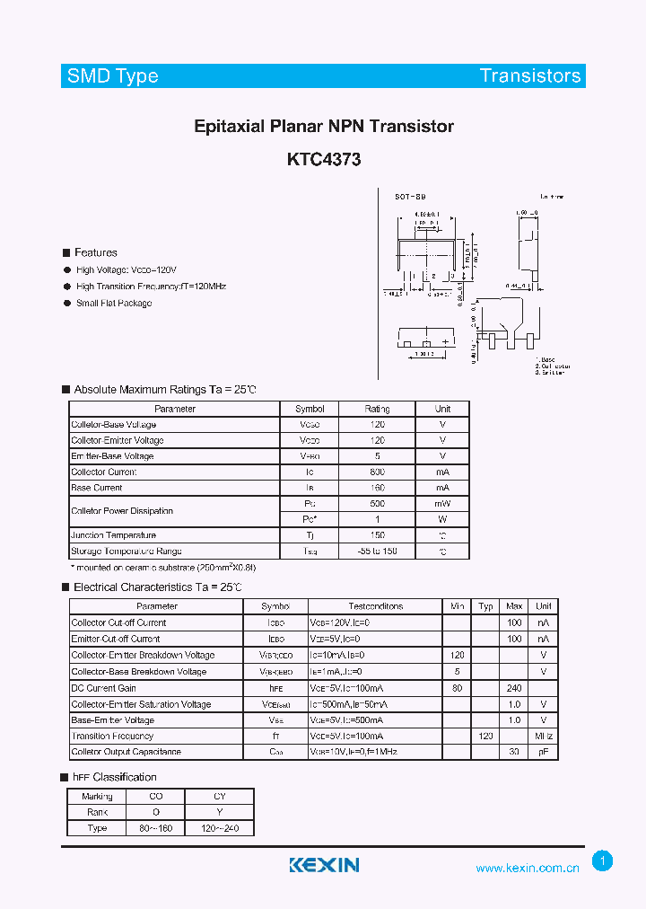 KTC4373_4281402.PDF Datasheet