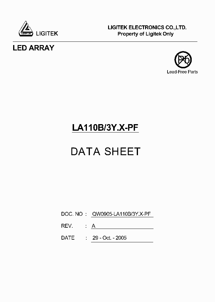 LA110B-3YX-PF_4790503.PDF Datasheet
