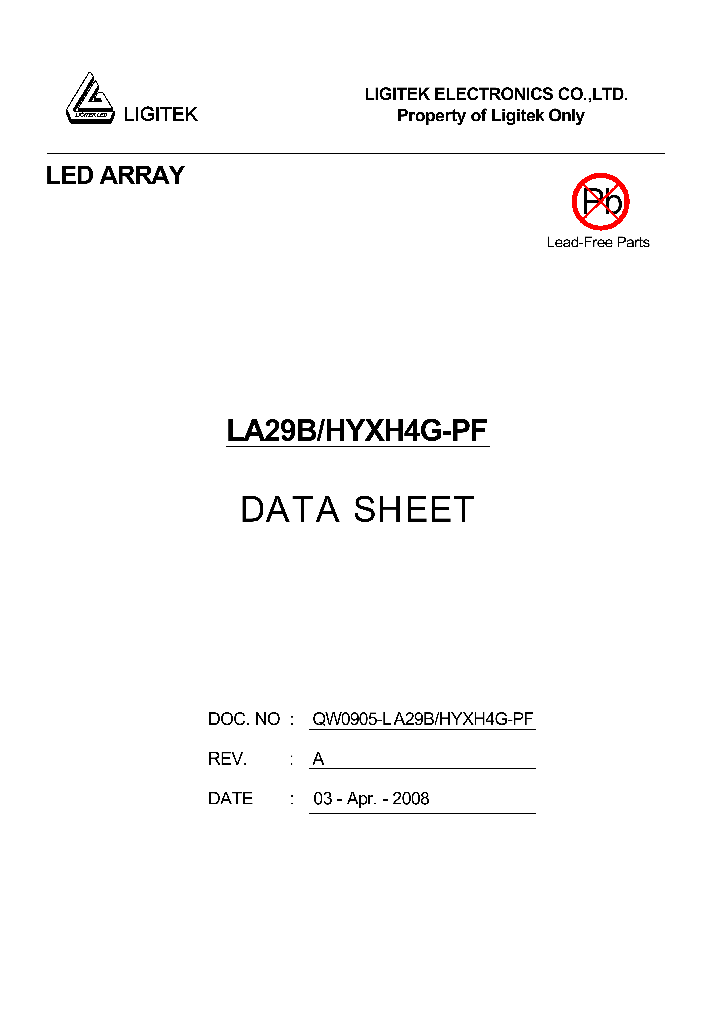 LA29B-HYXH4G-PF_4703882.PDF Datasheet