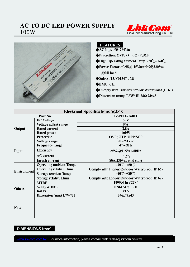 LSP10A236001_4543688.PDF Datasheet